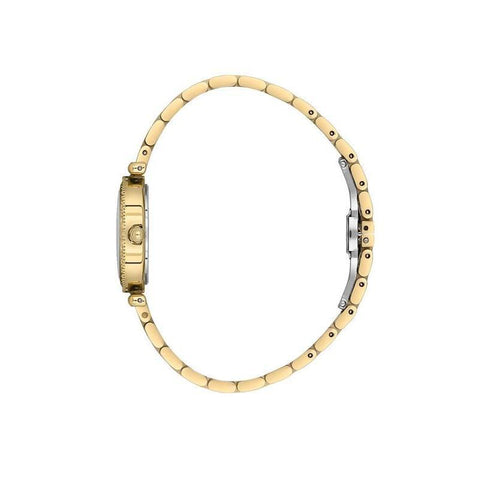 The Watch Boutique Daniel Klein Women’s Crystal-Set Gold-Tone Bracelet Watch