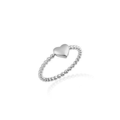 The Watch Boutique Daniel Klein Women's Heart Ring Silver