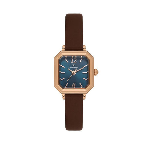 The Watch Boutique Daniel Klein Women’s Rose Gold Square Case Watch