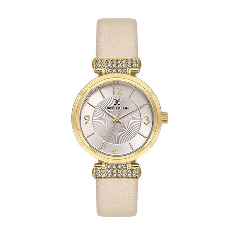 The Watch Boutique Daniel Klein Women's Round Quartz Watch with Silver Dial