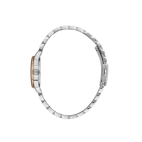 The Watch Boutique Daniel Klein Women’s Silver & Rose Gold Two-Tone Watch