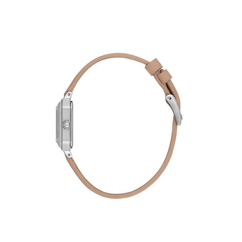 The Watch Boutique Daniel Klein Women’s Silver Square Case Watch with Rose Dial
