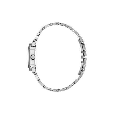 The Watch Boutique Daniel Klein Women’s Silver Stainless Steel Watch with Cushion Case