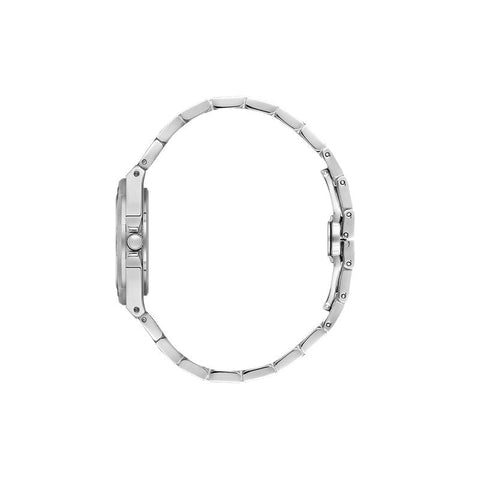 The Watch Boutique Daniel Klein Women’s Silver-Tone Crystal-Set Bracelet Watch
