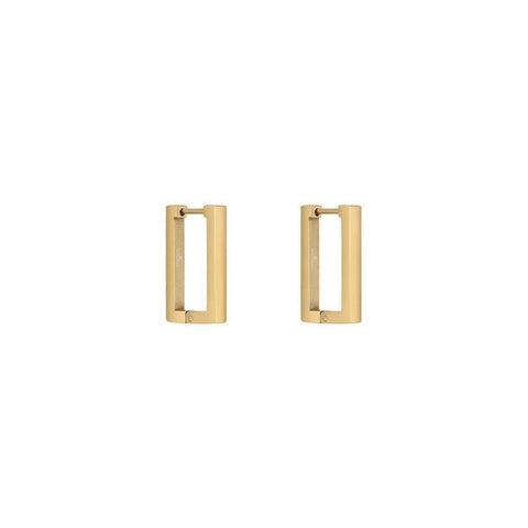 The Watch Boutique Daniel Klein Women's Stainless Steel Gold Earrings