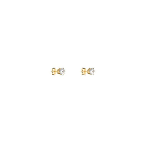 The Watch Boutique Daniel Klein Women's Stud Earrings Gold Large