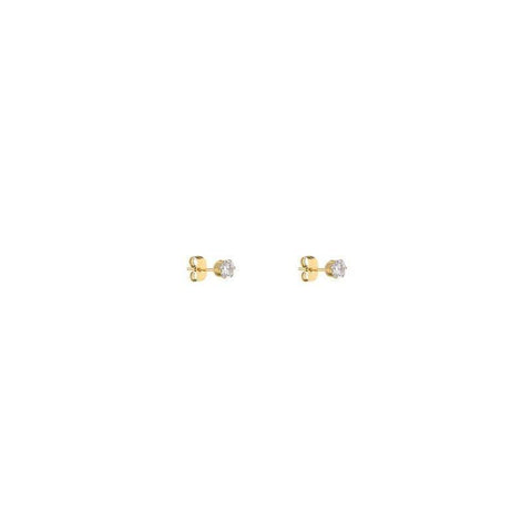 The Watch Boutique Daniel Klein Women's Stud Earrings Gold Small