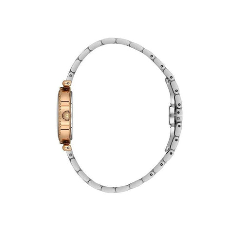 The Watch Boutique Daniel Klein Women’s Two-Tone Crystal Bezel Bracelet Watch
