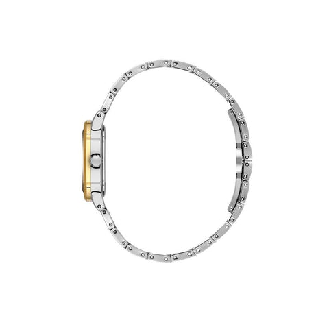 The Watch Boutique Daniel Klein Women’s Two-Tone Silver & Gold Watch with Cushion Case