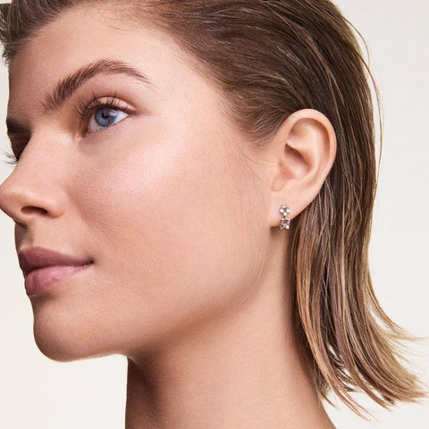 The Watch Boutique Daniel Wellington 3-Link Earrings Silver
