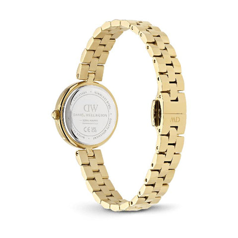 The Watch Boutique Daniel Wellington Aurea 3-Link Malachite Gold Women's Watch