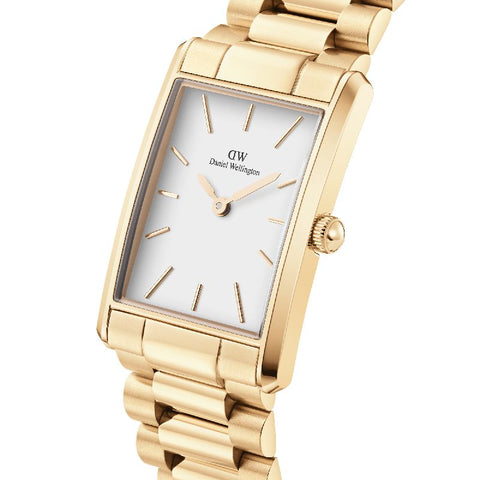 The Watch Boutique Daniel Wellington Bound 3-Link Gold Watch 35x24mm