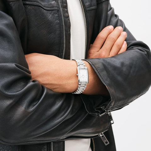 The Watch Boutique Daniel Wellington Bound 3‑Link Silver Minimalist Elegant Watch