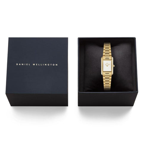 The Watch Boutique Daniel Wellington Bound Mini 3-Link Gold Watch