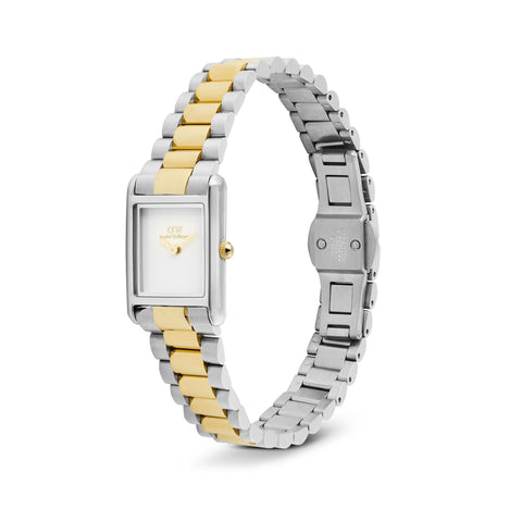 The Watch Boutique Daniel Wellington Bound Mini 3-Link Two Tone Gold Watch