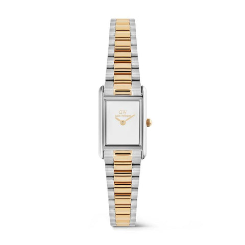 The Watch Boutique Daniel Wellington Bound Mini 3-Link Two Tone Rose Gold Watch