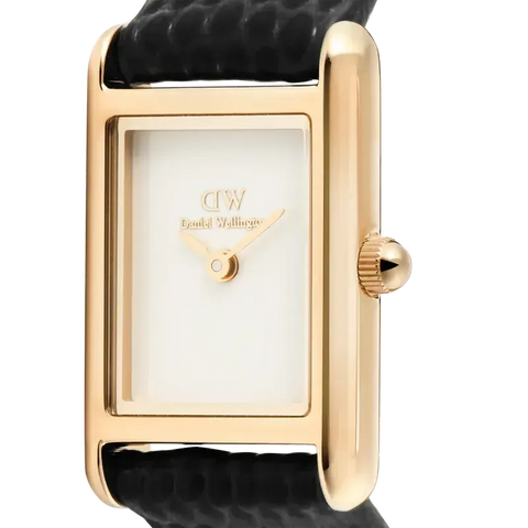 The Watch Boutique Daniel Wellington Bound Mini Gold Lizard Rose Gold Watch