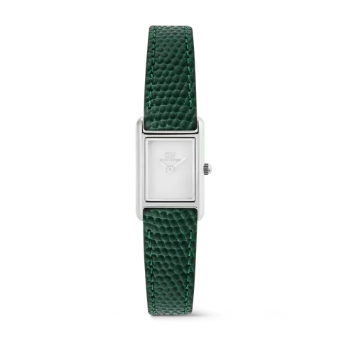Daniel Wellington Bound Mini Green Lizard Silver Watch