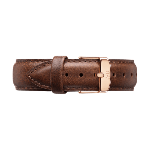 The Watch Boutique Daniel Wellington Bristol Strap Rose Gold Watch Strap
