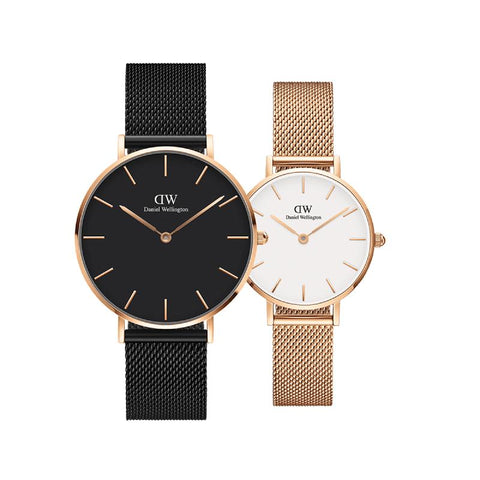 The Watch Boutique Daniel Wellington Bundle : Petite Melrose + Petite Ashfield