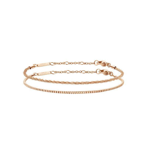 The Watch Boutique Daniel Wellington Bundle : Staple Bracelet Set RG