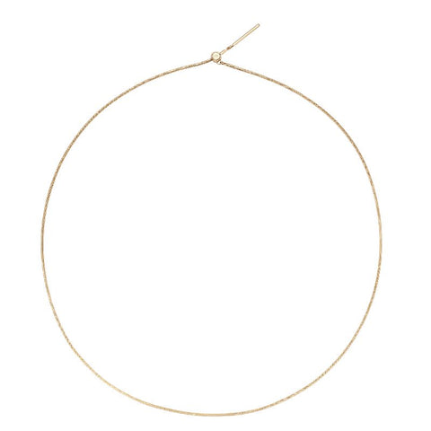 Elegant 185mm gold-plated stainless steel Daniel Wellington snake bracelet with a sleek, adjustable sliding clasp.