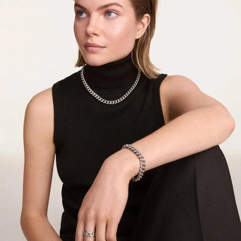 The Watch Boutique Daniel Wellington Chunky Chain Ring Silver
