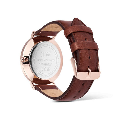 The Watch Boutique Daniel Wellington Classic Day Display St Mawes Rose Gold Champagne