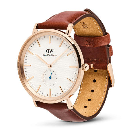 The Watch Boutique Daniel Wellington Classic Multi-Eye Off-White Rose Gold Watch
