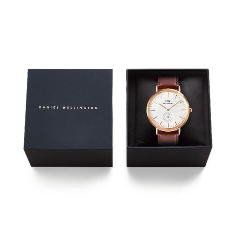 The Watch Boutique Daniel Wellington Classic Multi-Eye Off-White Rose Gold Watch
