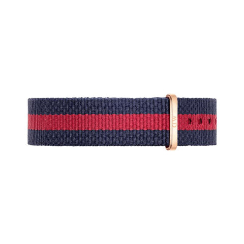 The Watch Boutique Daniel Wellington Classic Oxford Rose Gold Watch Strap - 18mm