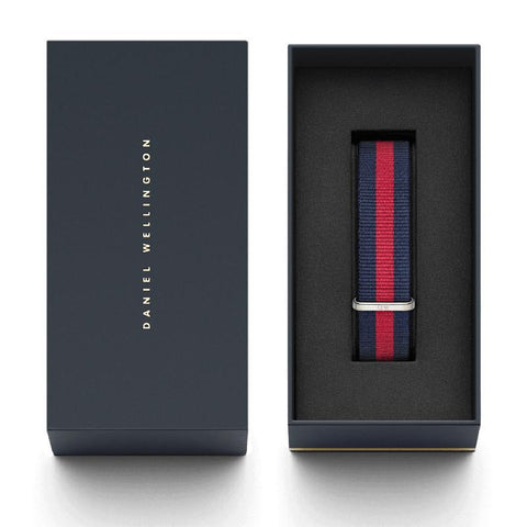 The Watch Boutique Daniel Wellington Classic Oxford Silver Watch Strap - 18mm