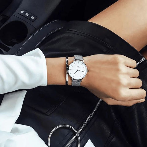 The Watch Boutique Daniel Wellington Classic Petite Sterling White 32mm