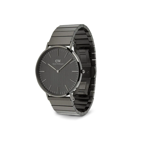 The Watch Boutique Daniel Wellington Classic Piano Link Graphite Unitone Watch 40mm