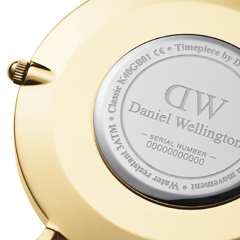 The Watch Boutique Daniel Wellington Classic ST Mwawes Gold 36mm