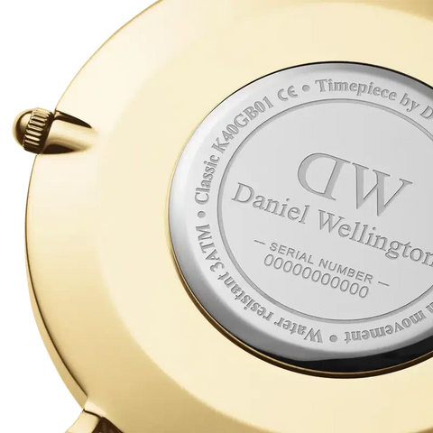 The Watch Boutique Daniel Wellington Classic Sheffield Gold Watch 40mm