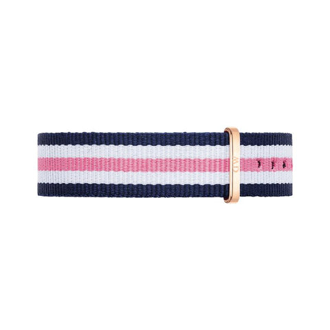 The Watch Boutique Daniel Wellington Classic Southampton Rose Gold Watch Strap - 18mm