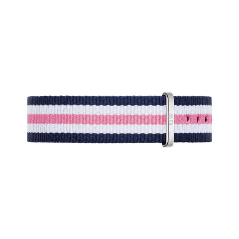 The Watch Boutique Daniel Wellington Classic Southampton Silver Watch Strap - 18mm