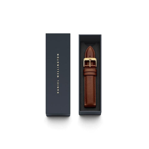 The Watch Boutique Daniel Wellington Classic St Mawes Gold Watch Strap - 20mm