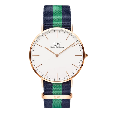 The Watch Boutique Daniel Wellington Classic Warwick Rose Gold Eggshell White 40mm Watch