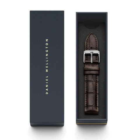 The Watch Boutique Daniel Wellington Classic York Silver Watch Strap