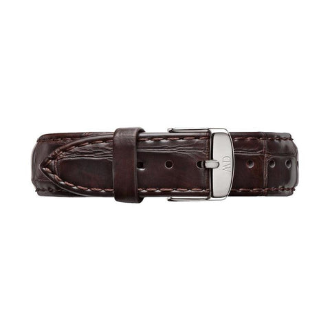The Watch Boutique Daniel Wellington Classic York Silver Watch Strap 18mm