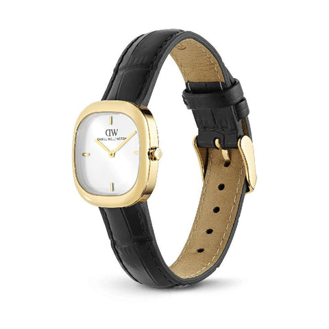 The Watch Boutique Daniel Wellington Corta Black-Croc Gold Women's Watch