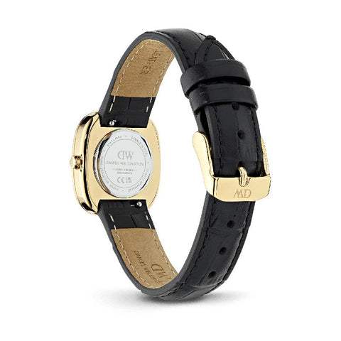 The Watch Boutique Daniel Wellington Corta Black-Croc Gold Women's Watch