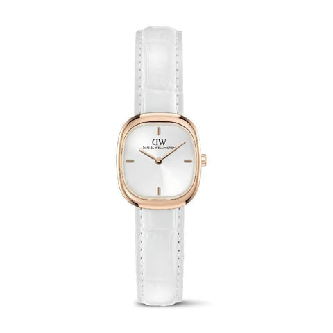 The Watch Boutique Daniel Wellington Corta White-Croc Rose Gold Women's Watch