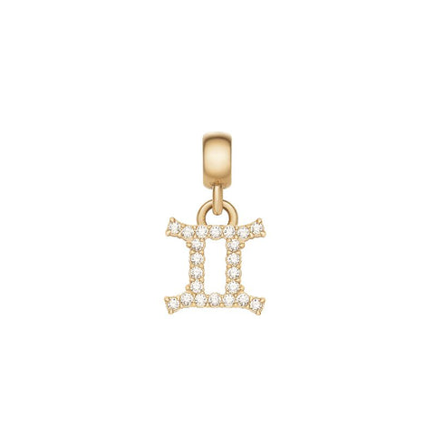 The Watch Boutique Daniel Wellington Crystal Gemini Zodiac Charm Gold