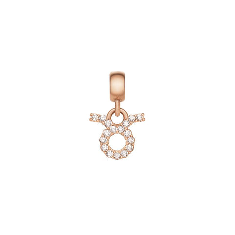 The Watch Boutique Daniel Wellington Crystal Taurus Zodiac Charm Rose Gold