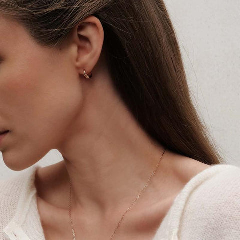 The Watch Boutique Daniel Wellington Elan Earrings Rose Gold
