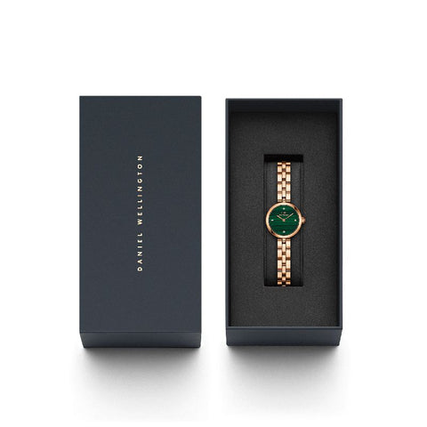 The Watch Boutique Daniel Wellington Elan Lumine Malachite Rose Gold Watch 22mm