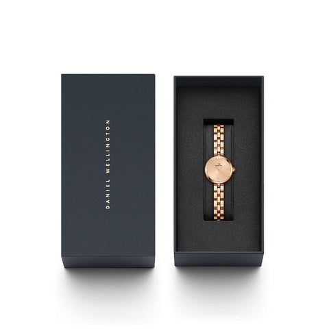 The Watch Boutique Daniel Wellington Elan Lumine Unitone Rose Gold Watch 22mm